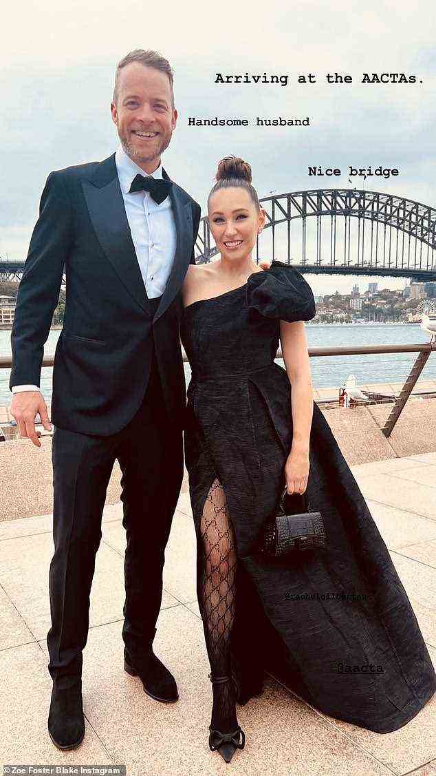 Glamour-Paar: Die Blakes, die Eltern von Sohn Sonny (7) und Tochter Rudy (4) sind, sind letztes Jahr von Melbourne nach Sydney gezogen, wo sie ein 9-Millionen-Dollar-Haus in Vaucluse besitzen