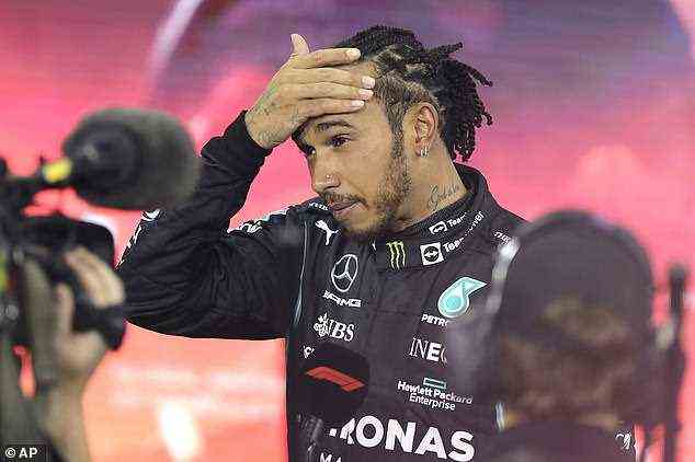 Hamilton führte die meiste Zeit des Rennens in Abu Dhabi, wurde dann aber in der allerletzten Runde überholt