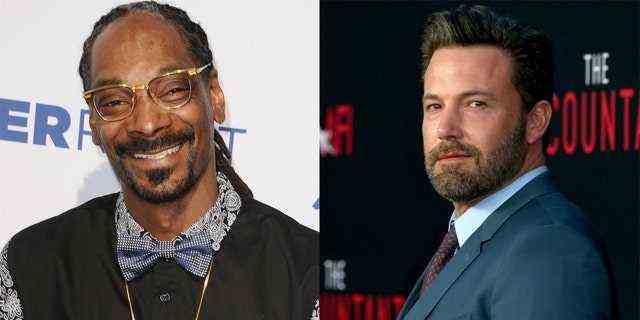 Während der Ankündigungszeremonie hat Snoop Dogg den Namen von Ben Affleck merklich falsch ausgesprochen.
