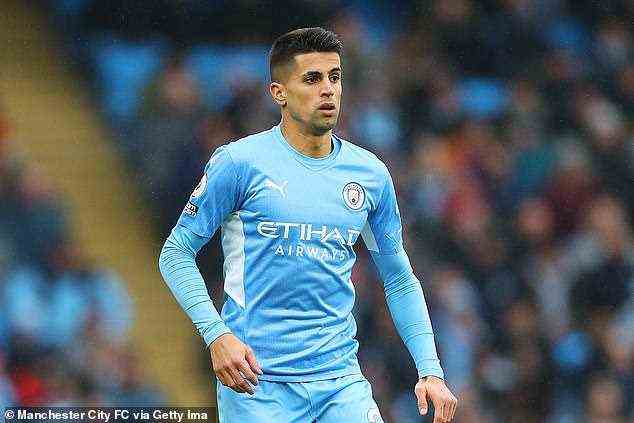 Flying full back Joao Cancelo has been one of Manchester City's best players this season