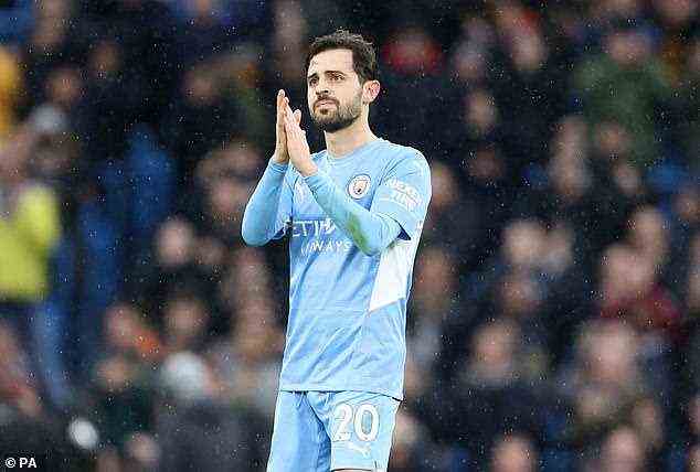 Bernardo Silva is living up to Pep Guardiola's praise as the 'best' player in the Premier League