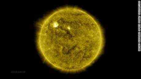 Die Sonne hat einen neuen Sonnenzyklus begonnen, sagen Experten