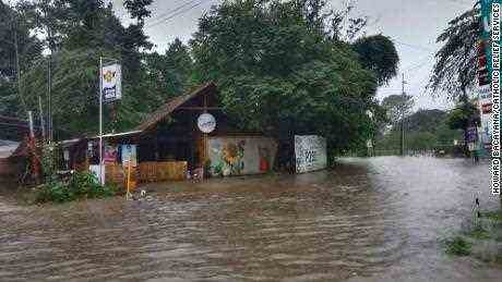 Überschwemmung in Cagayan de Oro, Philippinen, am 16. Dezember.