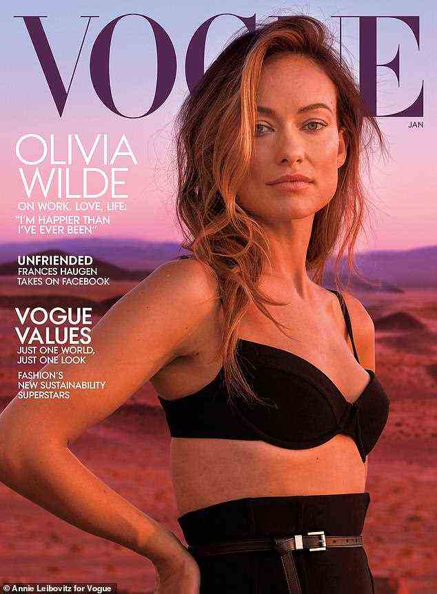 Sieht fabelhaft aus: Olivia hat über die neueste Ausgabe der Vogue berichtet und in ihrem Interview die Kritik an ihrer Beziehung zu Harry Styles angesprochen, der ein Jahrzehnt jünger ist