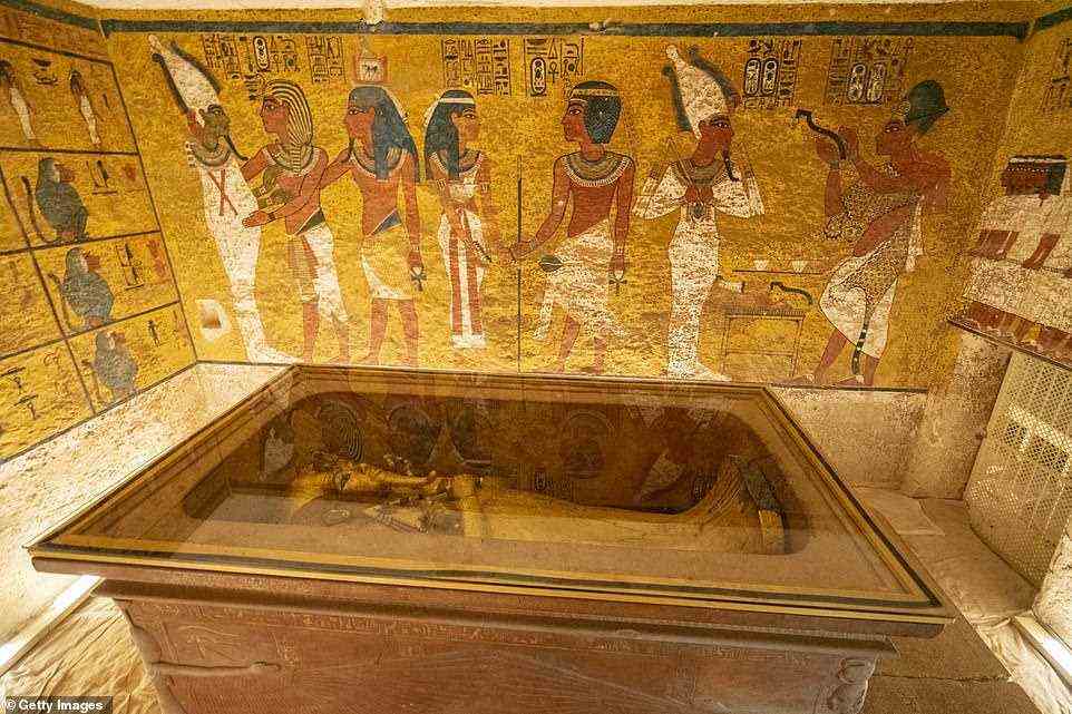 Fundgrube: Sarah besuchte das Grab von Tutanchamun, das sich im Ägyptischen Museum im Herzen von Kairo befindet