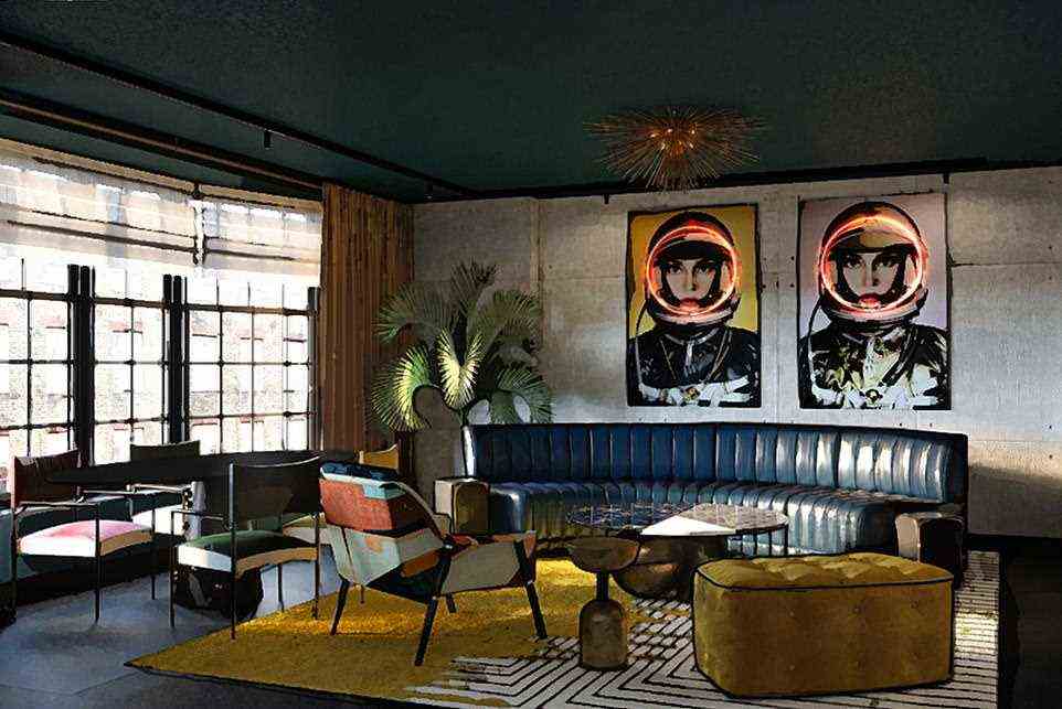 Chateau Denmark is coming to London's Denmark Street - a site famous for its rock and roll history. The above rendering shows how the hotel might look