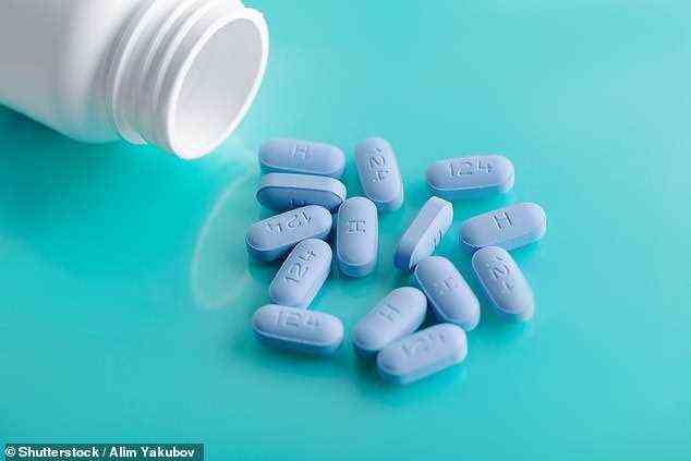 In klinischen Studien hatten Patienten, die die injizierbare Behandlung einnahmen, ein geringeres Risiko einer HIV-Infektion als diejenigen, die Tabletten einnahmen: 69 % niedriger in einer Studie und 90 % niedriger in der anderen (Dateibild)