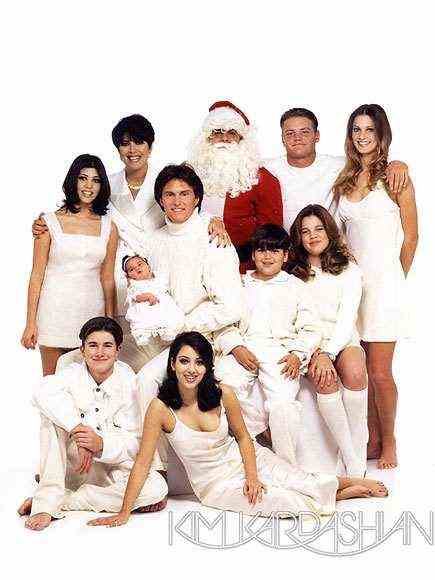 kardashian 6 Here Are All the Kardashian Jenner Christmas Cards, From the 80s to Now