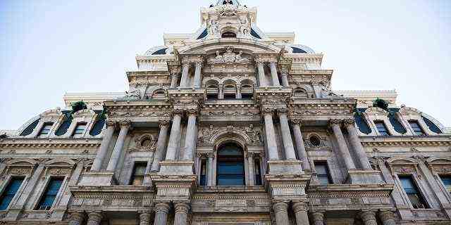 Rathaus von Philadelphia, Pennsylvania, USA