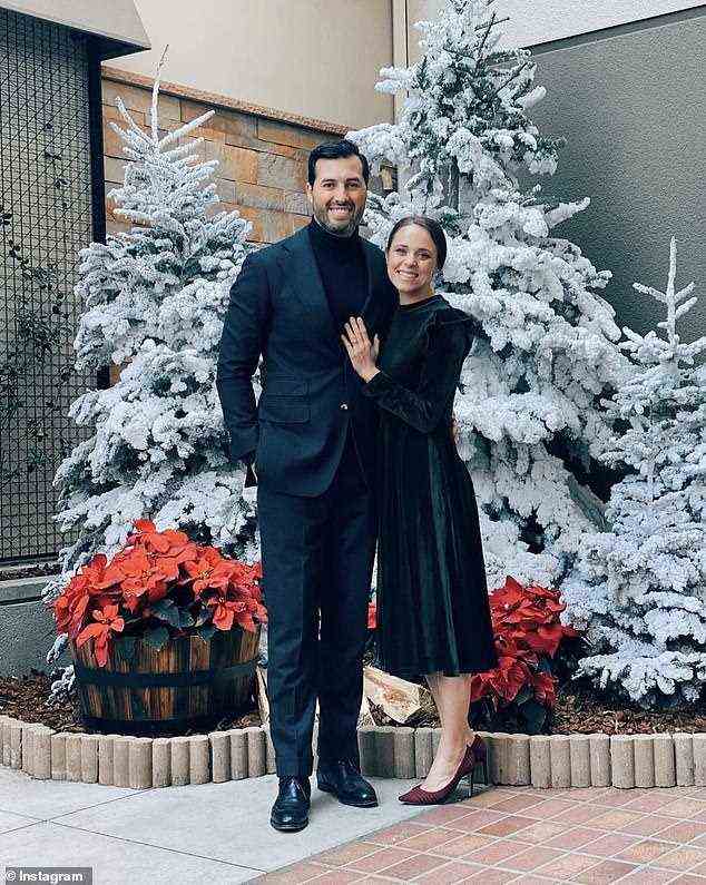 Jinger and her husband Jeremy Vuolo have been posting photos of themselves in Los Angeles, while James and  Jason have also shared their own Christmas content
