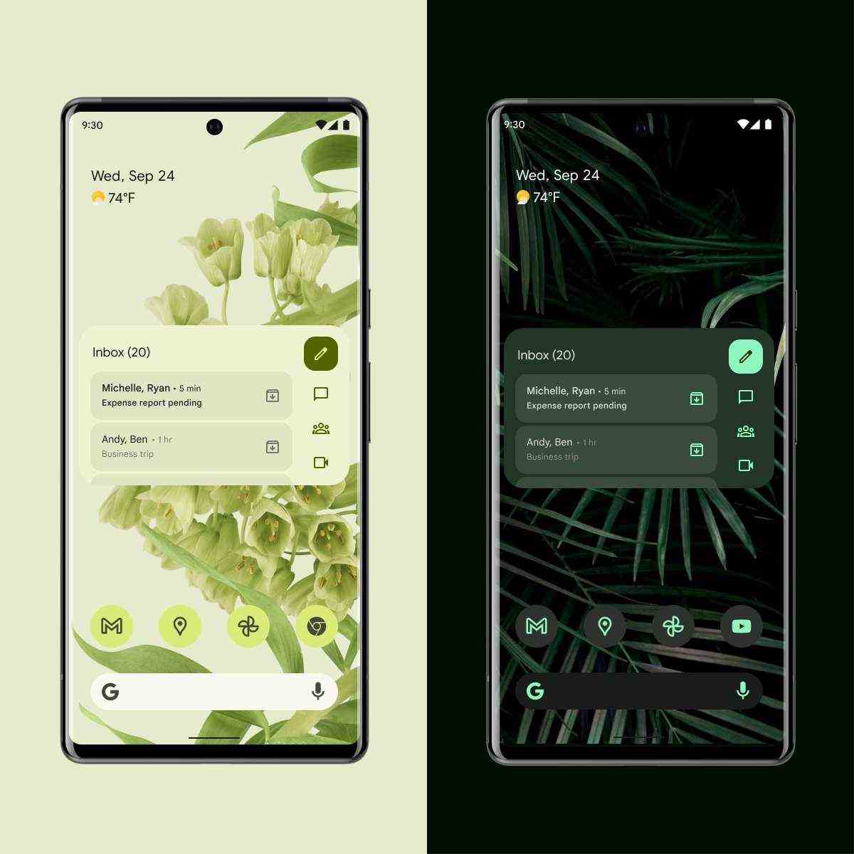 Android 12 Material-Widgets