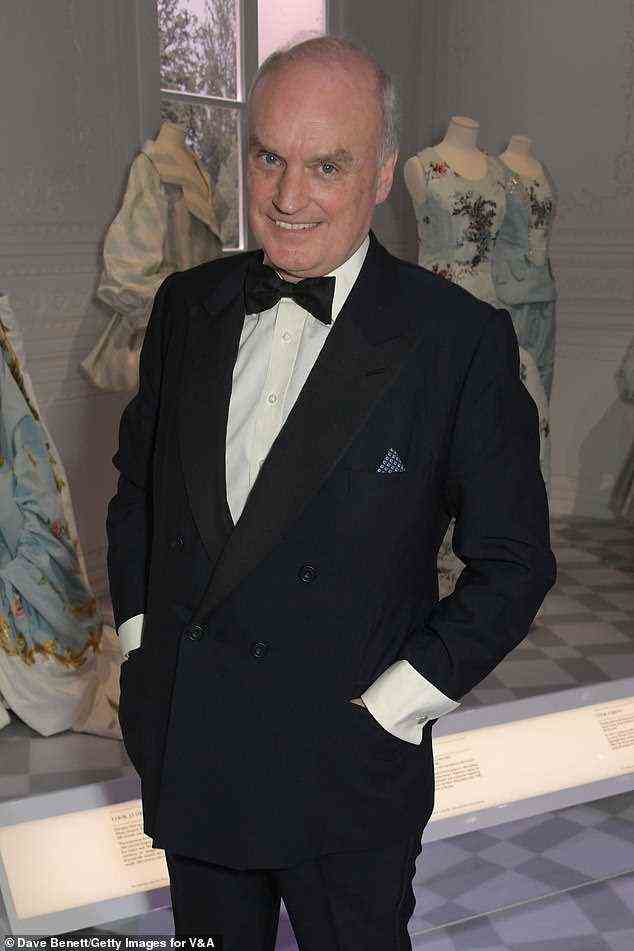 Nicholas Coleridge, 64, ist Vorsitzender des Victoria and Albert Museums und ehemaliger Präsident von Condé Nast International – dem Eigentümer von Vogue und Tatler