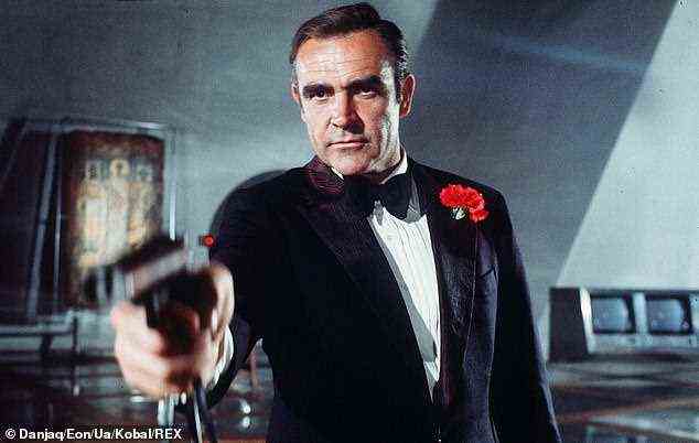 Die Forscher untersuchten alle 25 James-Bond-Filme von Eon Productions.  Abgebildet ist Sean Connery als 007 in 