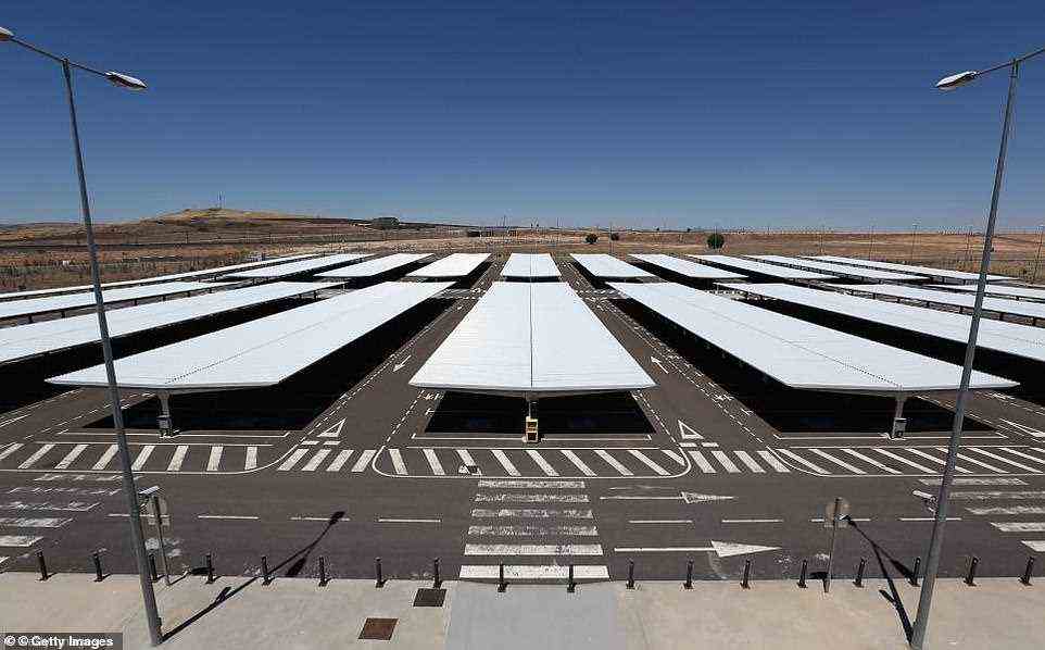 The airport was sold off for a fraction of the amount it cost to build the giant transport hub