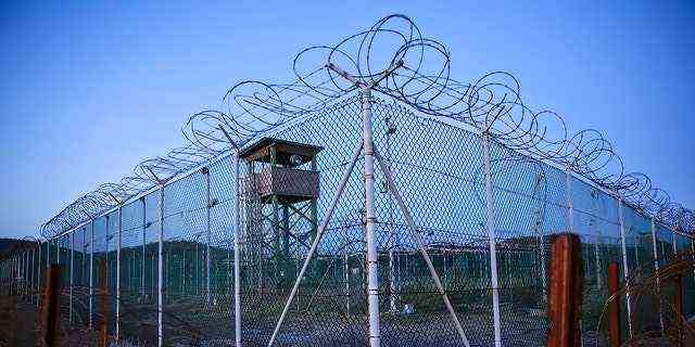 Camp Delta auf dem US-Marinestützpunkt in Guantanamo Bay, Kuba.  
