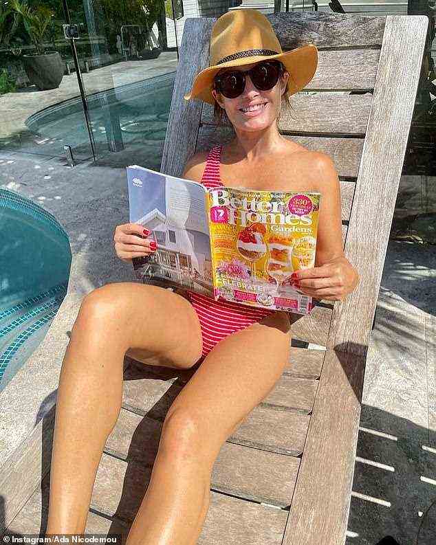Knisternd: Ada lächelte, während sie auf einer Sonnenliege eine Zeitschrift las, in einer Galerie mit sonnendurchfluteten Fotos, die auf Instagram geteilt wurden