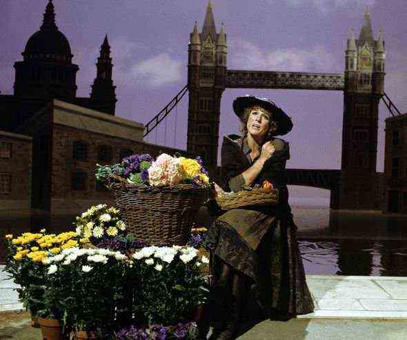 Julie Andrews rekonstruiert My Fair Lady für die TV-Show von 1972