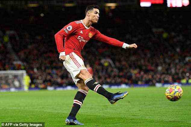 Cristiano Ronaldo (oben) erzielte sein 14. Tor seit seiner Rückkehr zu Manchester United