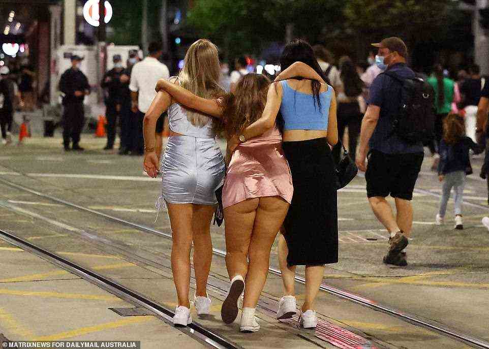 The wild night of celebrations went off the tracks for some revellers who had a little bit too much fun at the fireworks