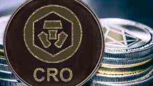 Ein Konzeptbild des Crypto.com Coin Token, CRO.