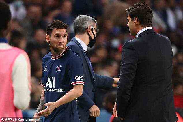 Das Gefolge von Lionel Messi hegt angeblich Zweifel an den Fähigkeiten von PSG-Chef Mauricio Pochettino