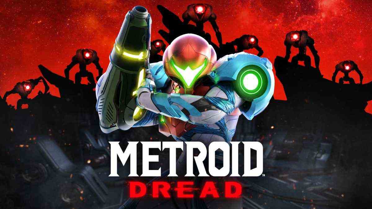 „Metroid Dread“-Artwork für Nintendo Switch.