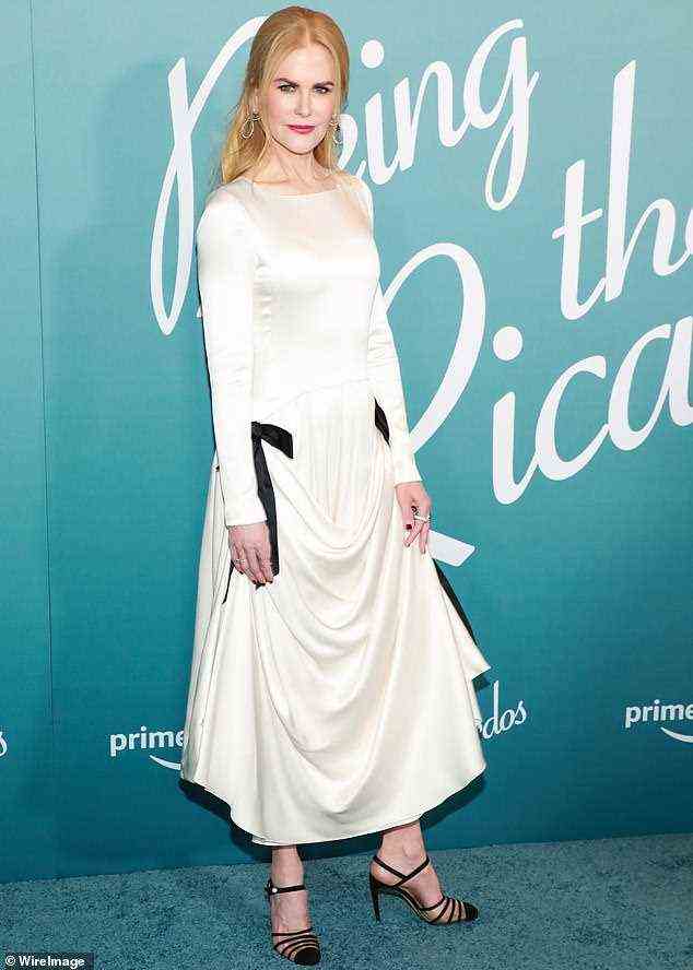 Gefeiert: Nicole Kidman erhält den Career Achievement Award bei den Palm Springs International Film Awards;  gesehen letzte Woche in NYC