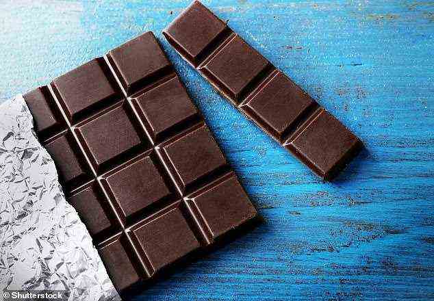 Forscher in Korea untersuchten die Auswirkungen des Verzehrs von dunkler Schokolade auf die Stimmung im Alltag.  Sie fanden 85 Prozent
