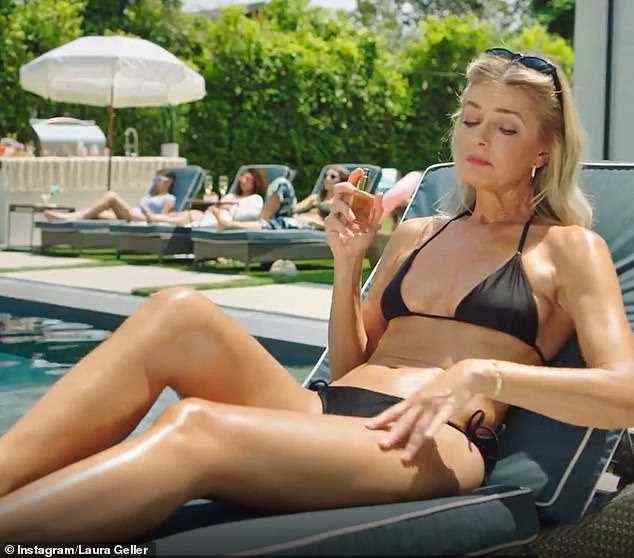 Atemberaubend: Paulina Porizkova, 56, ist der Star von Laura Gellers neuer Beauty-Kampagne 