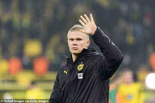 Haaland löste bei Borussia Dortmund Besorgnis aus, nachdem er den Fans scheinbar zum Abschied zugewinkt hatte