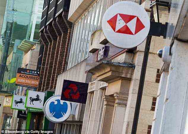 Keine Zinserhöhung für Kunden: Großbritanniens High Street Banks weigern sich bisher, mitzuspielen