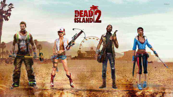 Crew posing for Dead Island 2. 