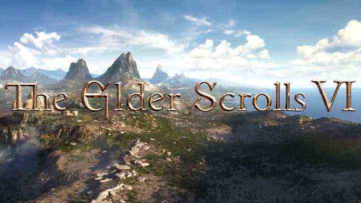 Logo for The Elder Scrolls VI.