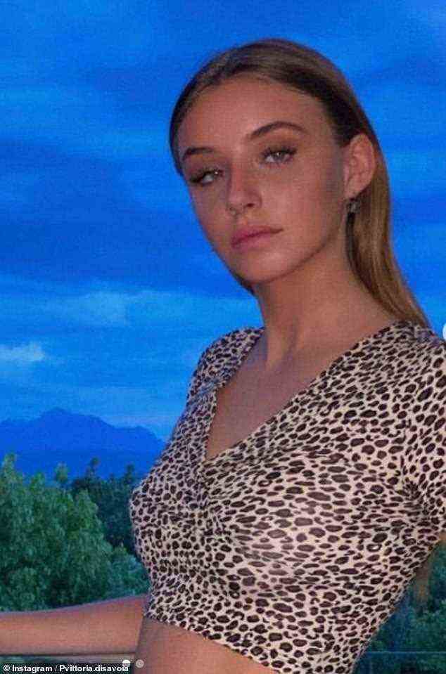 The 18-year-old is the first woman to be in the line of succession for the Italian throne in 1,000 years. But for now, she enjoys sharing her life with her 62.500 followers on Instagram