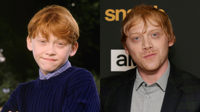 harry potter cast rupert grint Heres What the Harry Potter Cast Looks Like Then Vs. Now on Their 20th Anniversary