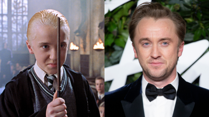 harry potter cast tom felton Heres What the Harry Potter Cast Looks Like Then Vs. Now on Their 20th Anniversary