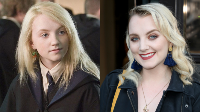 harry potter cast evanna lynch Heres What the Harry Potter Cast Looks Like Then Vs. Now on Their 20th Anniversary