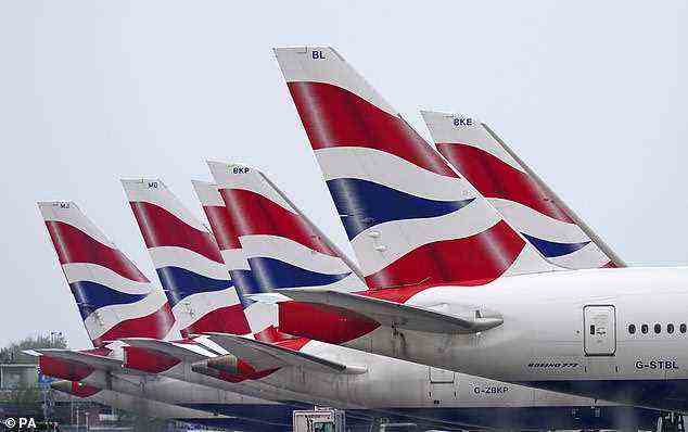 Geerdet: Der Aktienkurs des British Airways-Betreibers IAG hat in letzter Zeit eine heiße Zeit überstanden, wobei sein Wert Mitte Dezember (1,26 GBP) noch niedriger war als im März 2020 (1,47 GBP)
