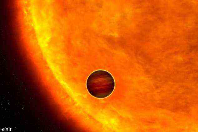 The planet, dubbed TOI-2109b, also has an unusually short orbit of just 16 hours – the shortest of any known gas giant yet