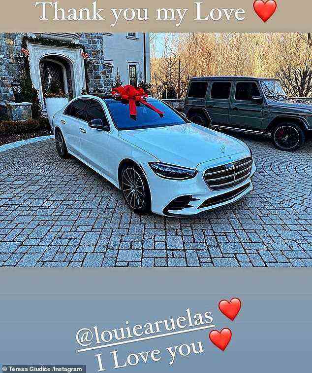 Nur das Beste: Louie, Mitgründer der Firma Digital Media Solutions, hat seiner Braut zu Weihnachten einen brandneuen Mercedes geschenkt
