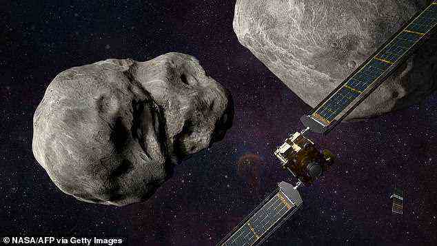 The Double Asteroid Redirection Test (DART) mission is a NASA project aimed at crashing into the moon of an asteroid, to try and slightly change its orbit