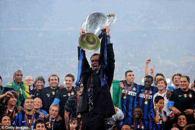 Mourinho gewann während seiner Zeit bei den italienischen Giganten zwischen 2008 und 2010 ein berühmtes Triple