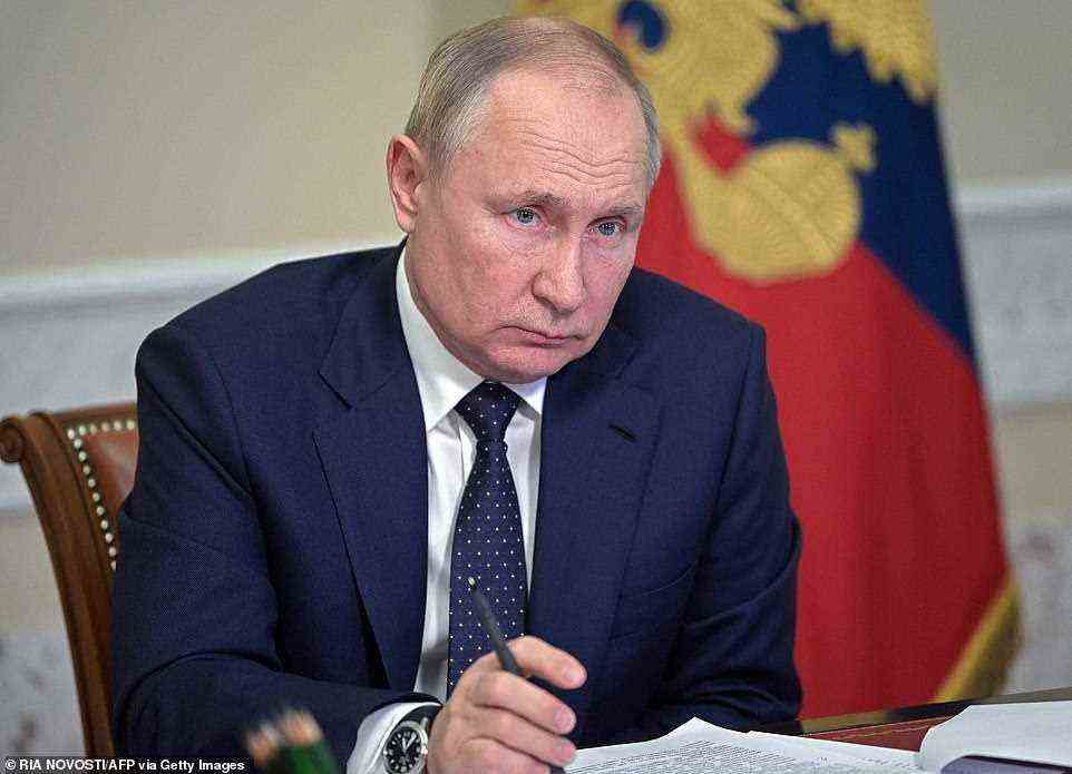 Russian President Vladimir Putin awarded Klyushin the Russian medal of honor in 2020