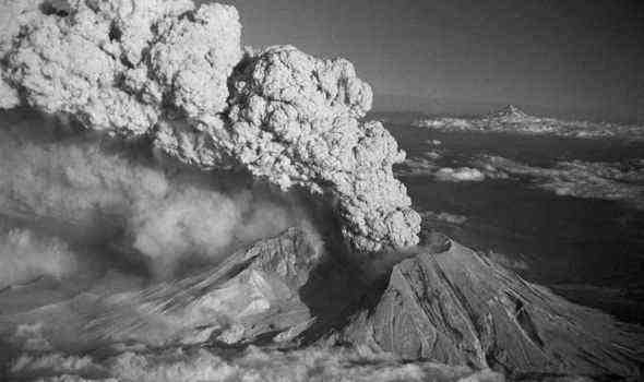 Ausbruch des Mt. St. Helens