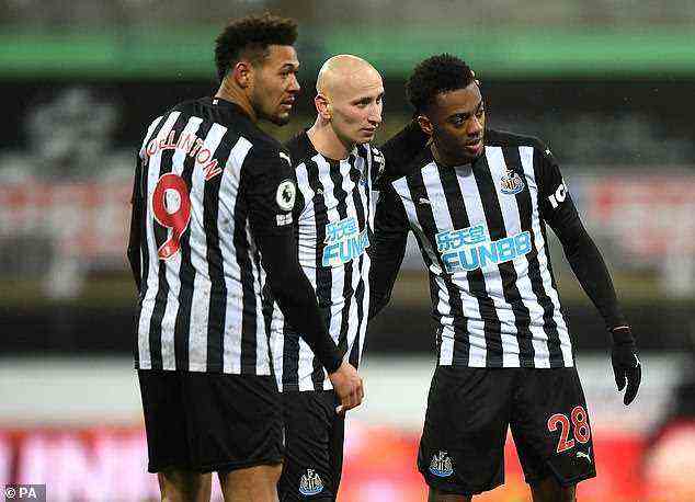 Newcastle erlitt die Niederlage vor mehr als 50.000 Anhängern im St. James' Park