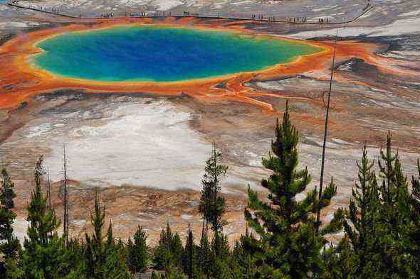 Supervulkan: Yellowstone ist einer der wenigen Supervulkane der Welt