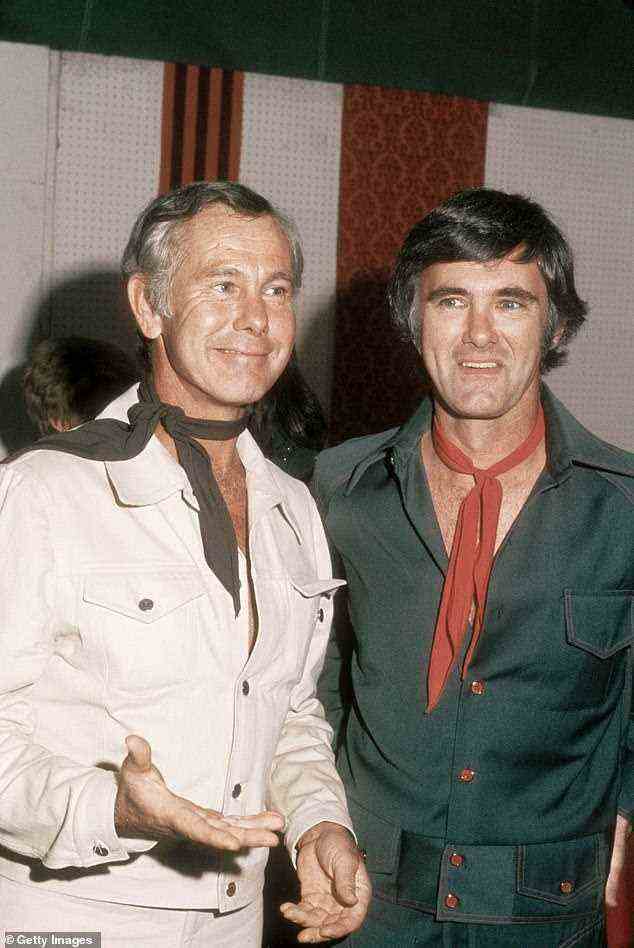 Johnny und Dick Carson wurden 1973 im Sahara Hotel in Las Vegas geschnappt