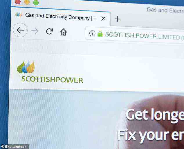 Scottish Power hat einen Schuldeneintreiber eingesetzt, um mit einem Besuch seiner Agenten und einer Besuchsgebühr zu drohen