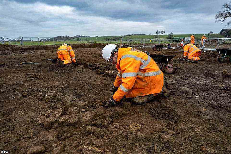 Before HS2 workers build bridges, tunnels, tracks and stations, an unprecedented amount of archaeological work is taking place along the line of route