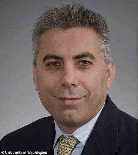 Dr. Ali Mokdad (im Bild) ist Experte für Gesundheitskennzahlen an der University of Washington.  Er prognostiziert, dass die Covid-Fälle schnell zurückgehen werden, nachdem der aktuelle Omicron-Anstieg in den kommenden Wochen seinen Höhepunkt erreicht hat